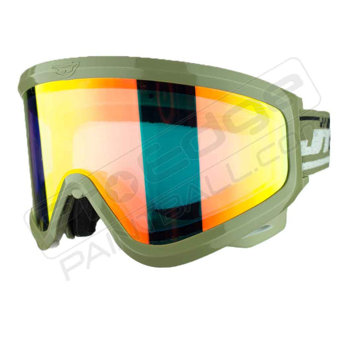 JT QLS Goggle Frame Complete - Olive - Choose Lens