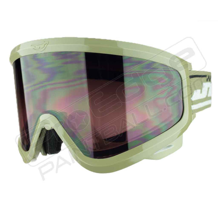 JT QLS Goggle Frame Complete - Olive - Choose Lens