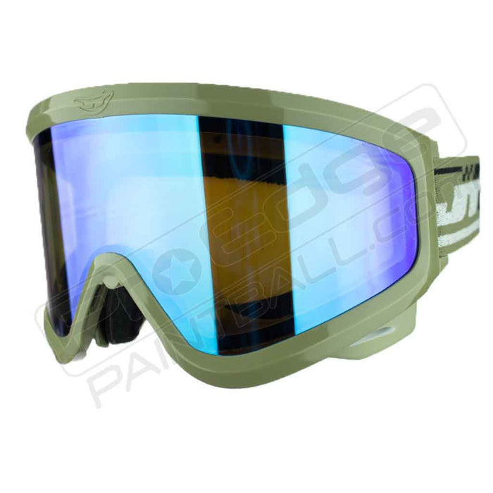 JT QLS Goggle Frame Complete - Olive - Choose Lens