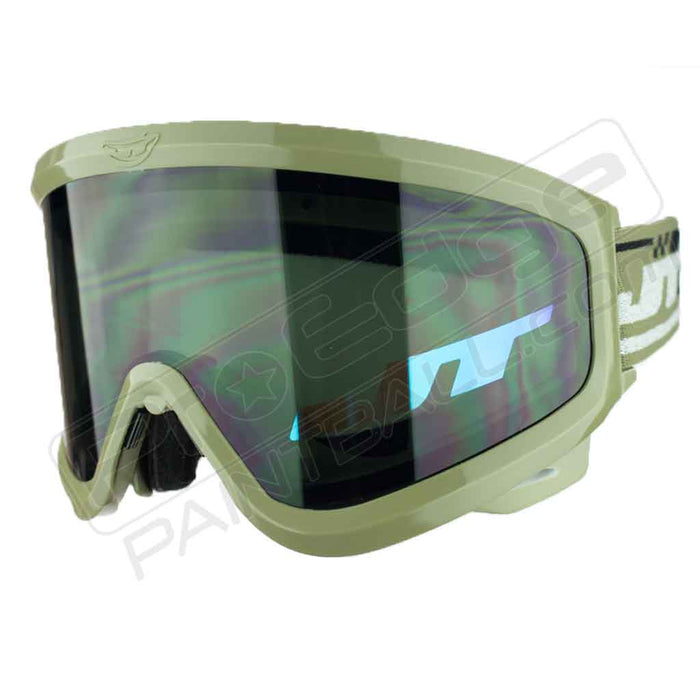 JT QLS Goggle Frame Complete - Olive - Choose Lens