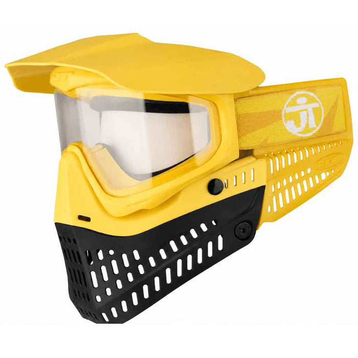 JT Proflex Paintball Mask - Referee Yellow and Black