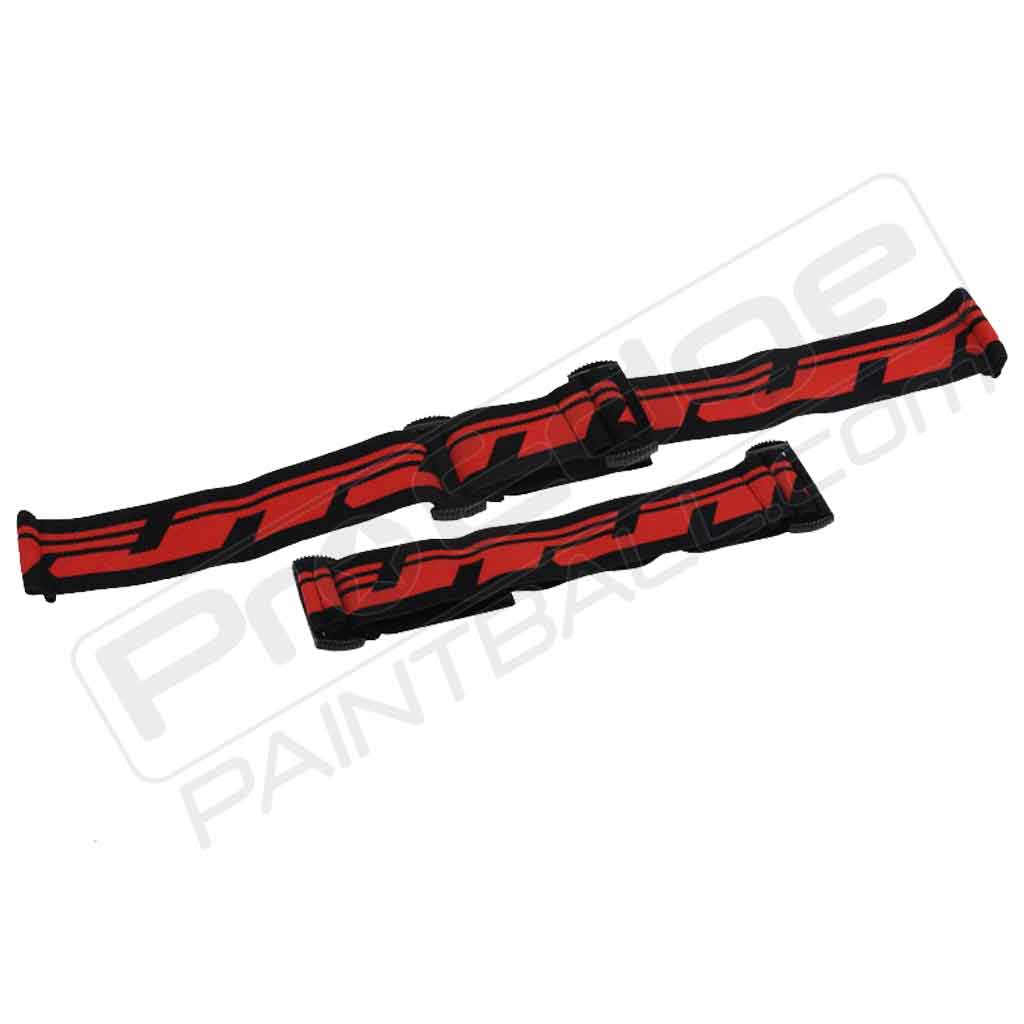 Jt Woven Goggle Strap- Black/Red – Paintball Fit TX