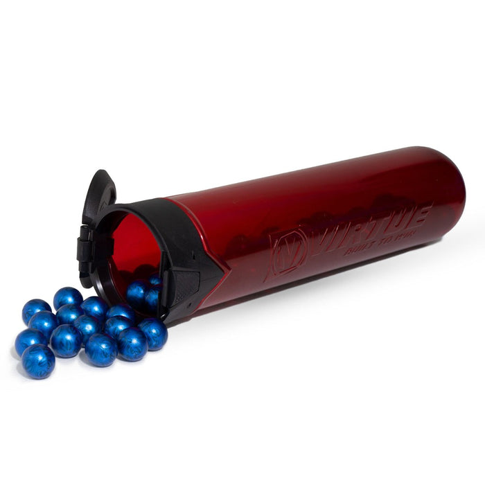 Virtue PF "Press Flick" Paintball Pod - 165 Round - Red- 4 Pack