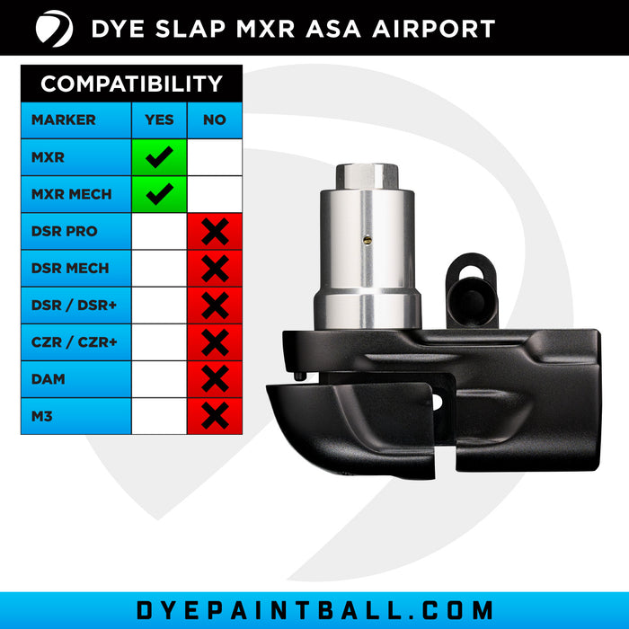 Dye SLAP-2 ASA - MXR - Black