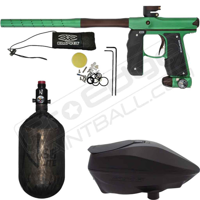 Empire Mini GS Paintball Marker - Speedball Package with Ninja 68/4500 HPA Tank