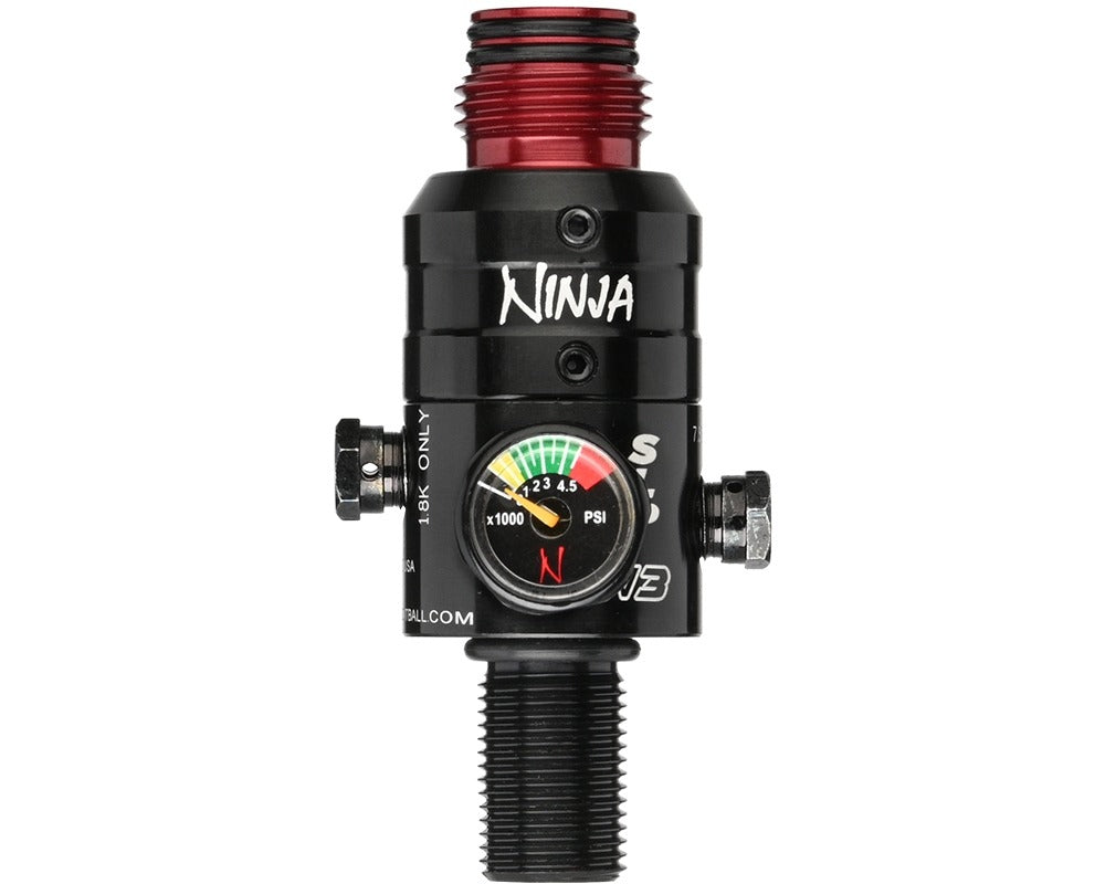 Ninja Pro V3 SLP Tank Regulator 4500 PSI Aluminum Black — Pro