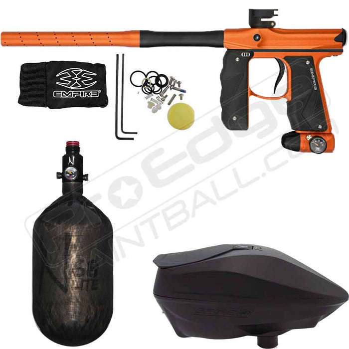 Empire Mini GS Paintball Marker - Speedball Package with Ninja 68/4500 HPA Tank