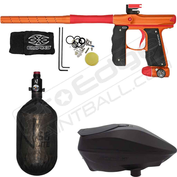 Empire Mini GS Paintball Marker - Speedball Package with Ninja 68/4500 HPA Tank