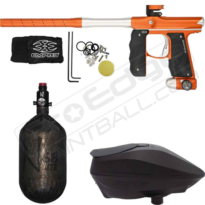 Empire Mini GS Paintball Marker - Speedball Package with Ninja 68/4500 HPA Tank