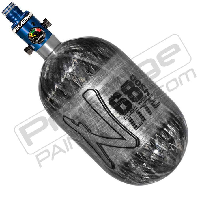 Ninja Lite Carbon Fiber Tank 68 4500 - Grey Ghost - Choose Regulator