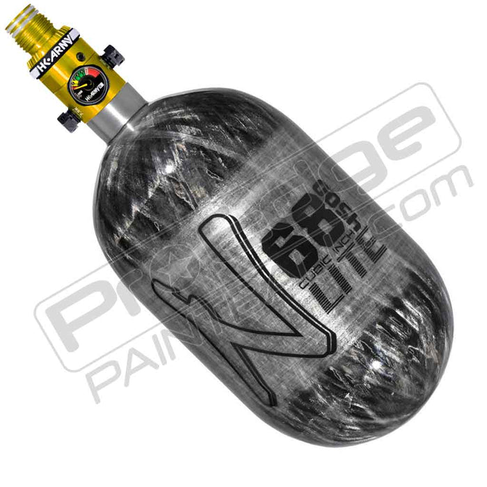 Ninja Lite Carbon Fiber Tank 68 4500 - Grey Ghost - Choose Regulator