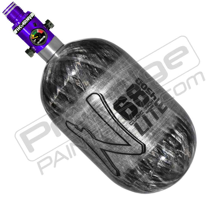 Ninja Lite Carbon Fiber Tank 68 4500 - Grey Ghost - Choose Regulator
