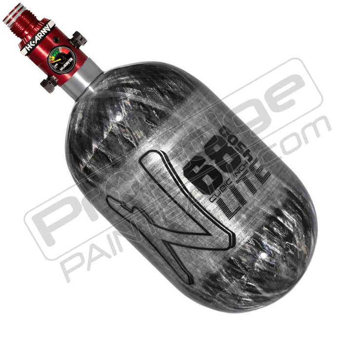 Ninja Lite Carbon Fiber Tank 68 4500 - Grey Ghost - Choose Regulator
