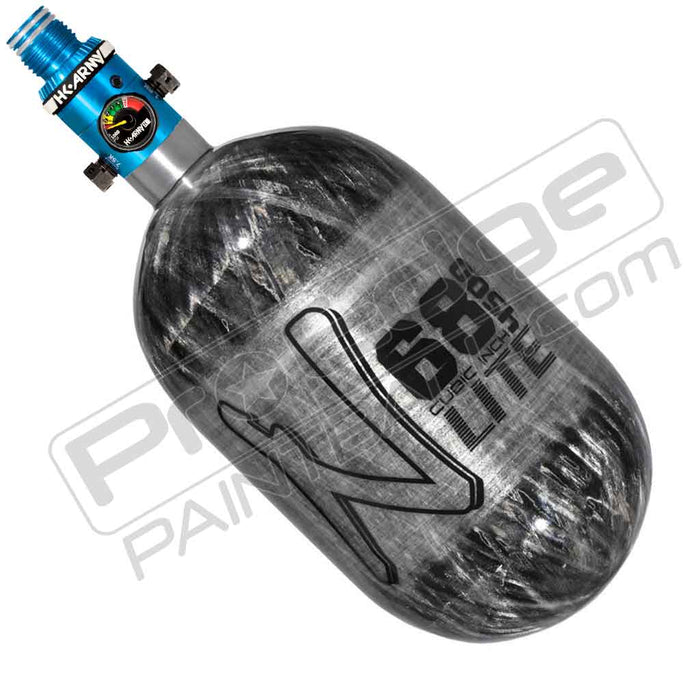 Ninja Lite Carbon Fiber Tank 68 4500 - Grey Ghost - Choose Regulator