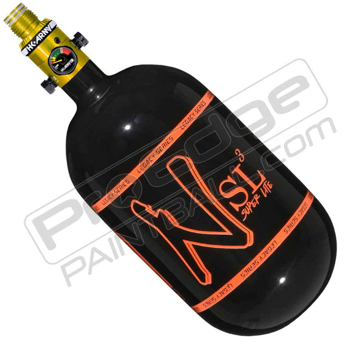 Ninja SL3 Carbon Fiber Tank 68 4500 - Gloss Black Orange - Choose Regulator