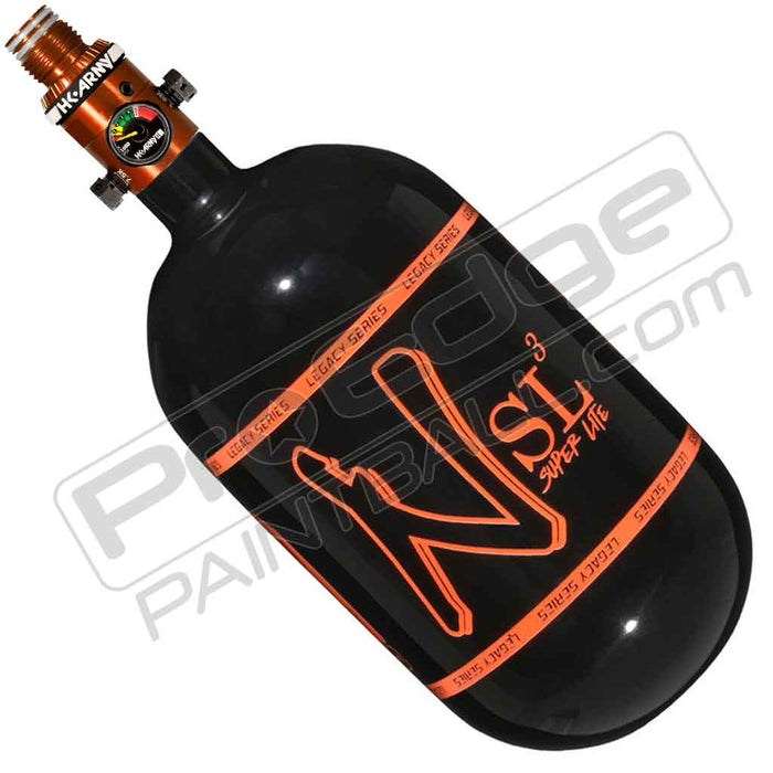 Ninja SL3 Carbon Fiber Tank 68 4500 - Gloss Black Orange - Choose Regulator
