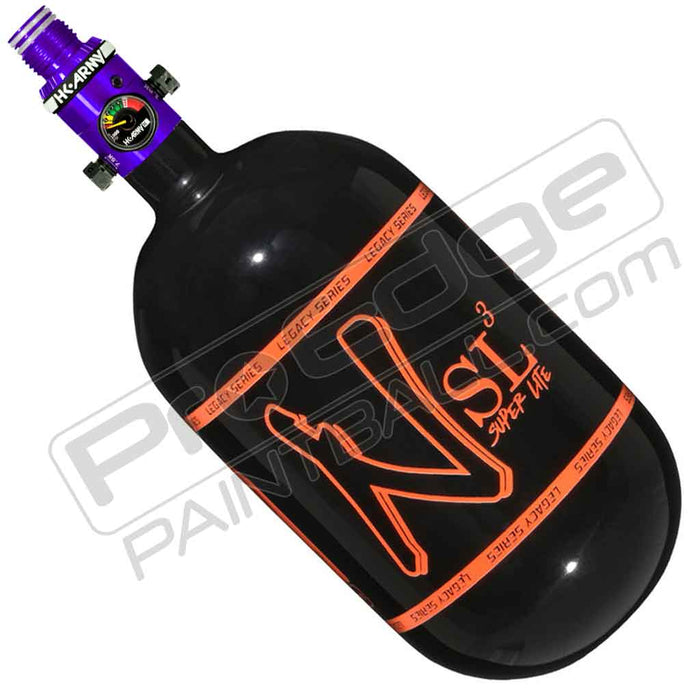 Ninja SL3 Carbon Fiber Tank 68 4500 - Gloss Black Orange - Choose Regulator
