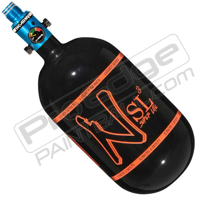 Ninja SL3 Carbon Fiber Tank 68 4500 - Gloss Black Orange - Choose Regulator