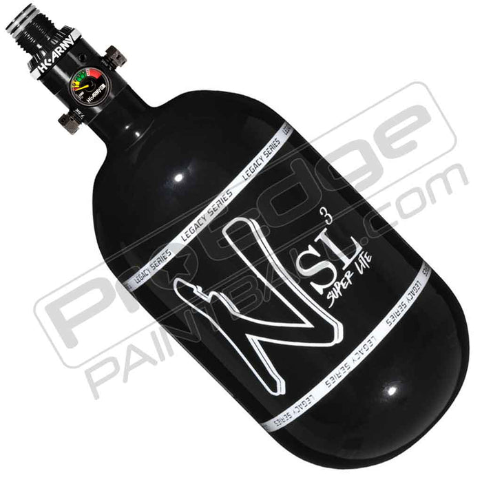 Ninja SL3 Carbon Fiber Tank 68 4500 - Gloss Black White - Choose Regulator