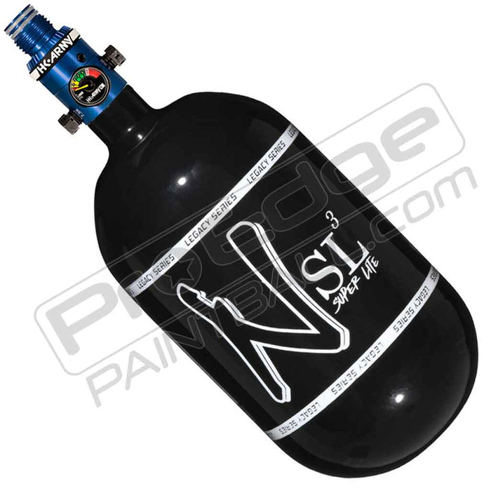 Ninja SL3 Carbon Fiber Tank 68 4500 - Gloss Black White - Choose Regulator