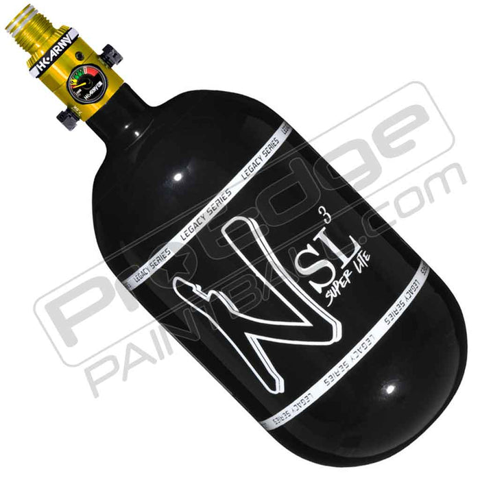 Ninja SL3 Carbon Fiber Tank 68 4500 - Gloss Black White - Choose Regulator