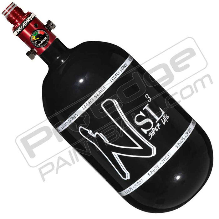 Ninja SL3 Carbon Fiber Tank 68 4500 - Gloss Black White - Choose Regulator