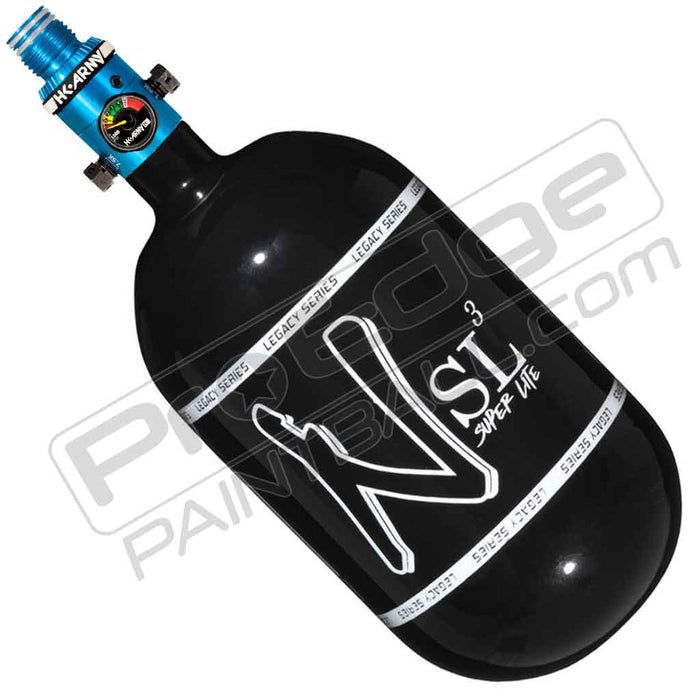 Ninja SL3 Carbon Fiber Tank 68 4500 - Gloss Black White - Choose Regulator