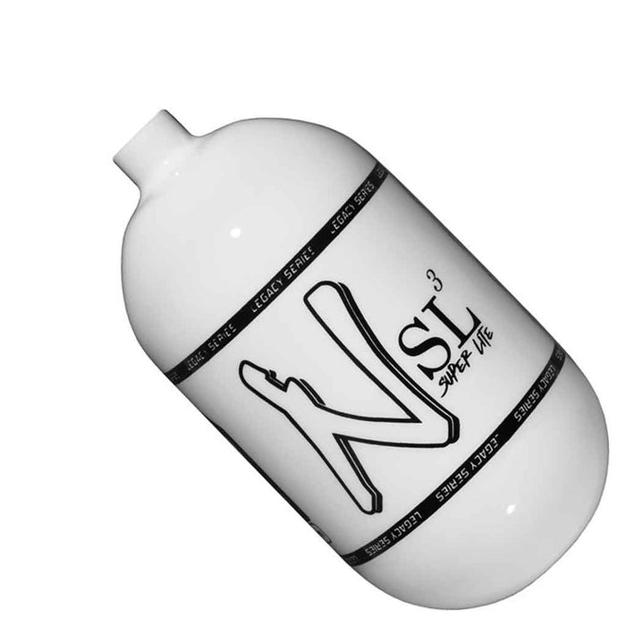 Ninja SL3 Carbon Fiber Tank 68 4500 - Gloss White Black - Choose Regulator