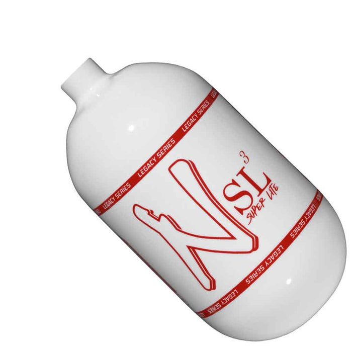 Ninja SL3 Carbon Fiber Tank 68 4500 - Gloss White Red - Choose Regulator