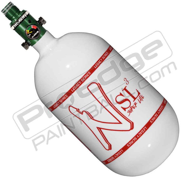 Ninja SL3 Carbon Fiber Tank 68 4500 - Gloss White Red - Choose Regulator