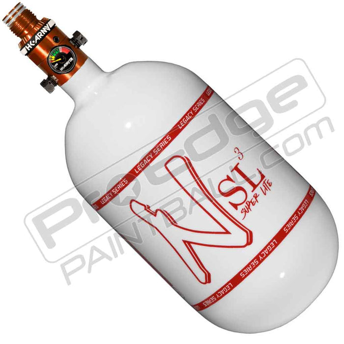 Ninja SL3 Carbon Fiber Tank 68 4500 - Gloss White Red - Choose Regulator