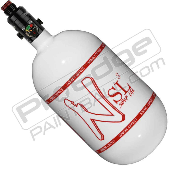 Ninja SL3 Carbon Fiber Tank 68 4500 - Gloss White Red - Choose Regulator