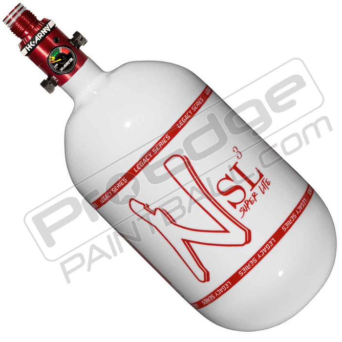Ninja SL3 Carbon Fiber Tank 68 4500 - Gloss White Red - Choose Regulator