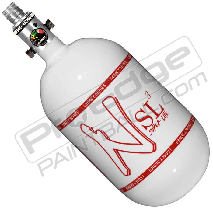 Ninja SL3 Carbon Fiber Tank 68 4500 - Gloss White Red - Choose Regulator