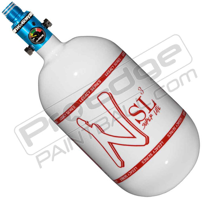Ninja SL3 Carbon Fiber Tank 68 4500 - Gloss White Red - Choose Regulator