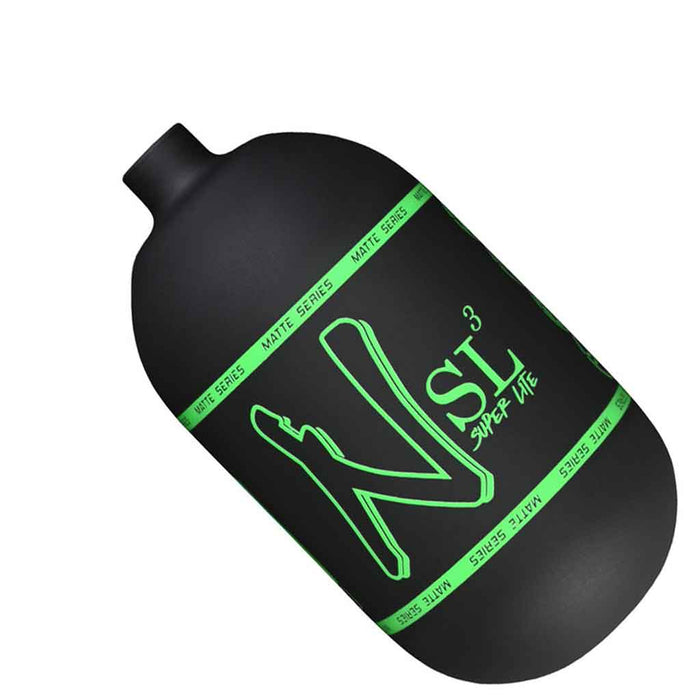 Ninja SL3 Carbon Fiber Tank 68 4500 - Matte Black Green - Choose Regulator