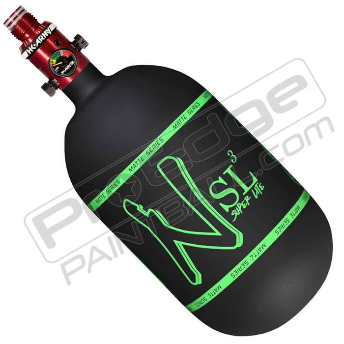 Ninja SL3 Carbon Fiber Tank 68 4500 - Matte Black Green - Choose Regulator