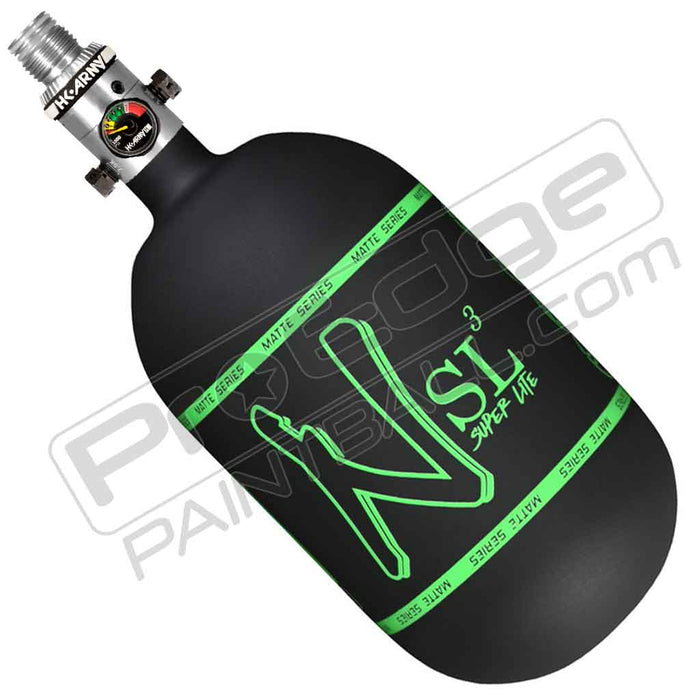 Ninja SL3 Carbon Fiber Tank 68 4500 - Matte Black Green - Choose Regulator