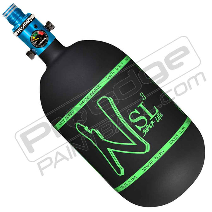 Ninja SL3 Carbon Fiber Tank 68 4500 - Matte Black Green - Choose Regulator