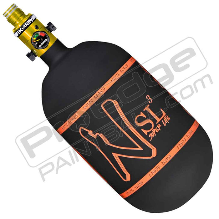 Ninja SL3 Carbon Fiber Tank 68 4500 - Matte Black Orange - Choose Regulator