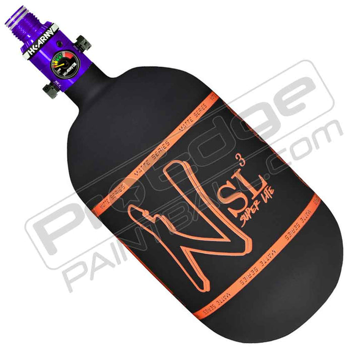 Ninja SL3 Carbon Fiber Tank 68 4500 - Matte Black Orange - Choose Regulator