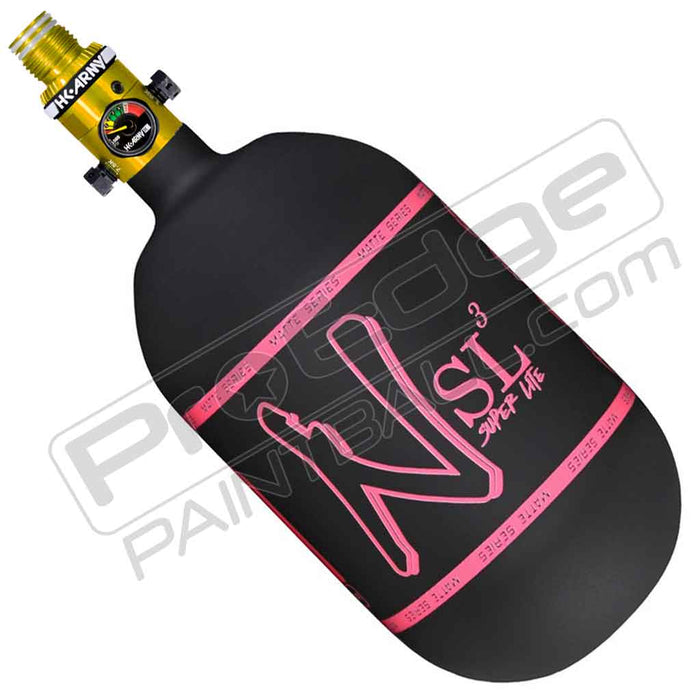Ninja SL3 Carbon Fiber Tank 68 4500 - Matte Black Pink - Choose Regulator