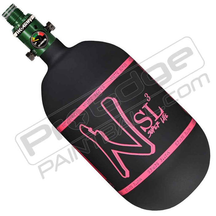 Ninja SL3 Carbon Fiber Tank 68 4500 - Matte Black Pink - Choose Regulator