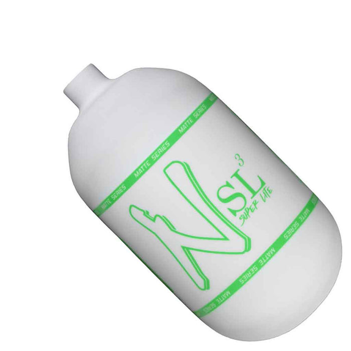 Ninja SL3 Carbon Fiber Tank 68 4500 - Matte White Green - Choose Regulator