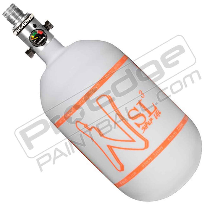Ninja SL3 Carbon Fiber Tank 68 4500 - Matte White Orange - Choose Regulator