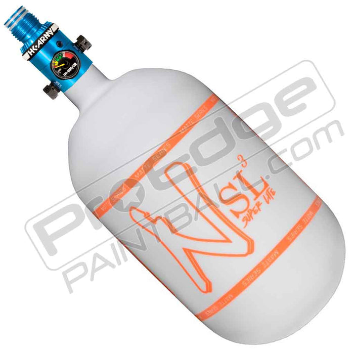 Ninja SL3 Carbon Fiber Tank 68 4500 - Matte White Orange - Choose Regulator