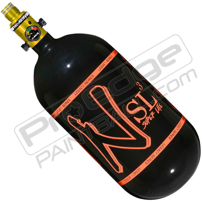 Ninja SL3 Carbon Fiber Tank 80 4500 - Gloss Black Orange - Choose Regulator