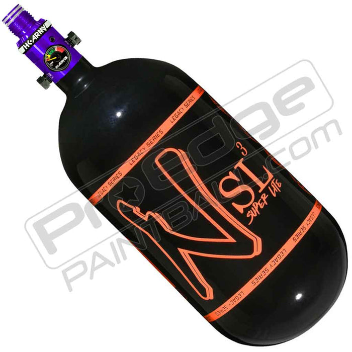 Ninja SL3 Carbon Fiber Tank 80 4500 - Gloss Black Orange - Choose Regulator