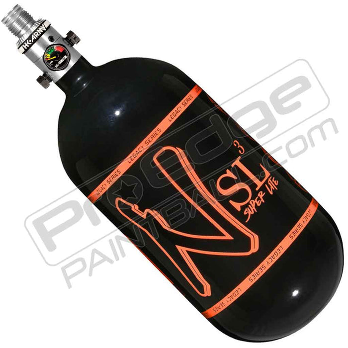 Ninja SL3 Carbon Fiber Tank 80 4500 - Gloss Black Orange - Choose Regulator