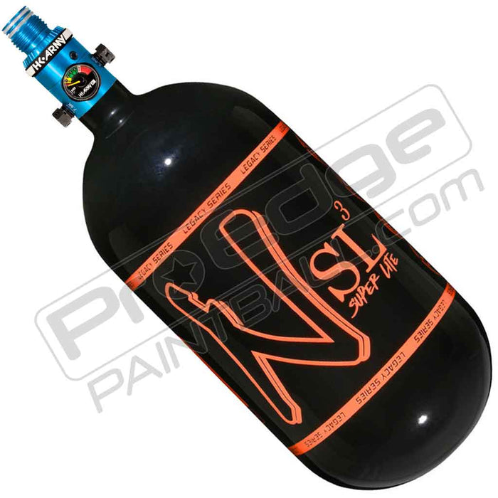 Ninja SL3 Carbon Fiber Tank 80 4500 - Gloss Black Orange - Choose Regulator